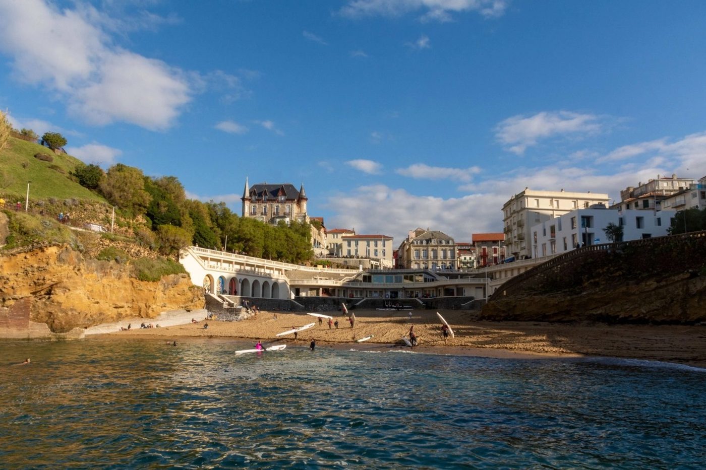 Biarritz · Face à l'océan