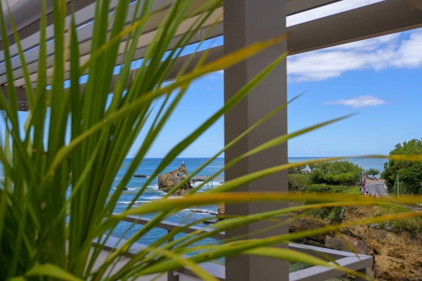 Biarritz : La vue sur l'océan